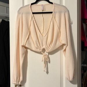 Out From Under White Long sleeve